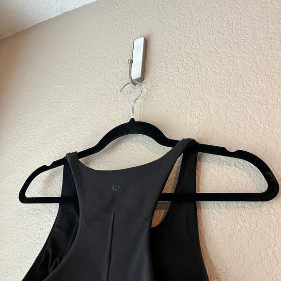 Lululemon InStill Tank Racerback Shelf Bra Padded Black 2 - Picture 3 of 8